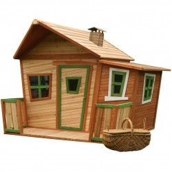 Casuta de joaca copii cu podea din lemn Lisa Maro Verde cu terasa/pridvor PlayHouse - Casa gradina cu geamuri din plexiglas AXI Casuta de joaca copii cu podea din lemn Lisa Maro Verde cu terasa/pridvor PlayHouse - Casa gradina cu geamuri din plexiglas AXI